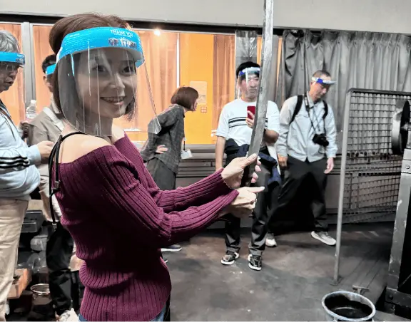 刀鍛冶見学と鍛錬体験