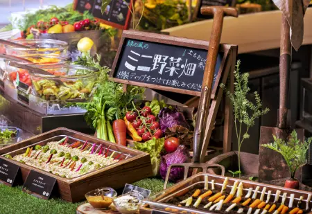 伊達野菜のビュッフェ